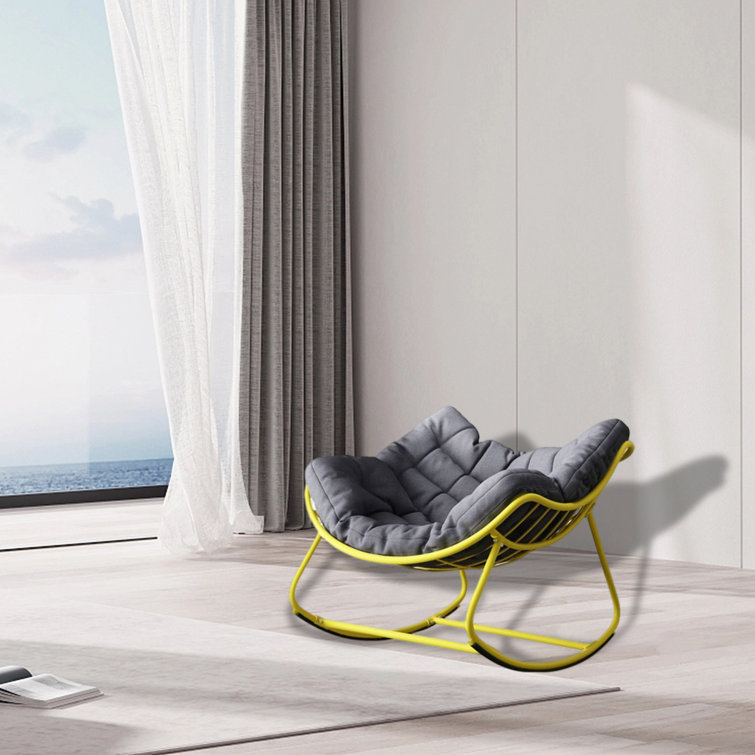 Rocking chair online yellow